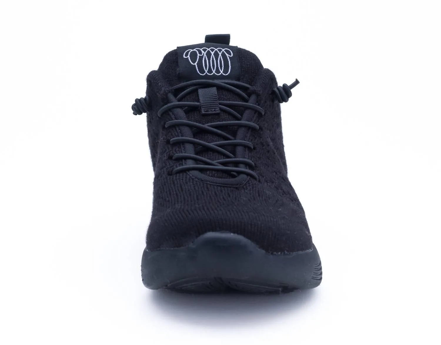 Men's Belmont Sneaker In Jet Merino Wool