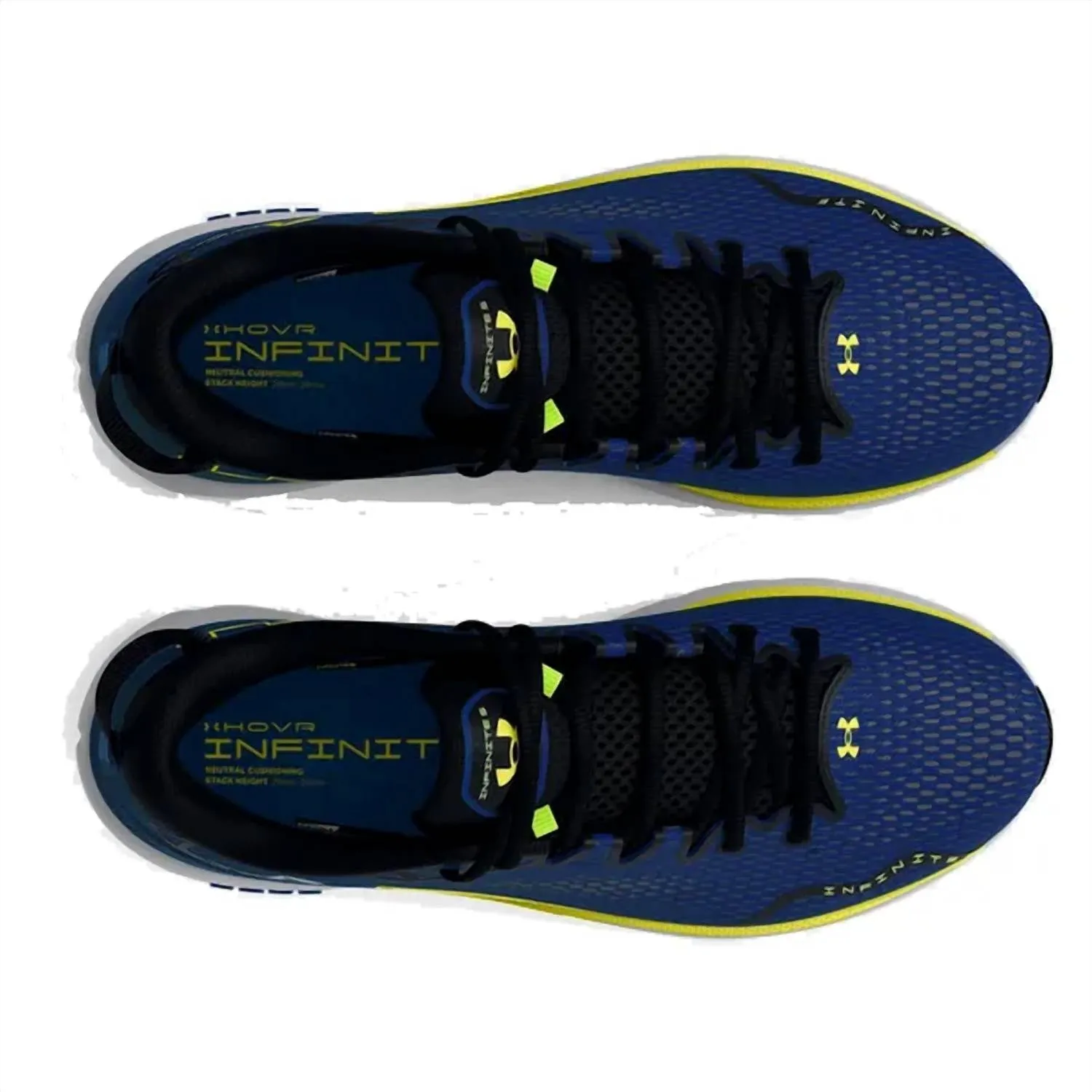 Men's Ua Hovr Infinite 5 Running Shoe In Blue Mirage
