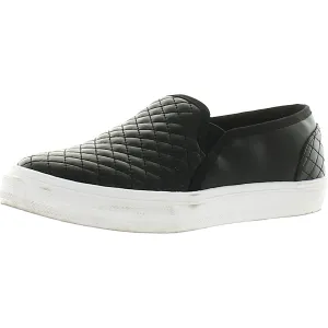 Napa Womens Quilted Synthetic Slip-On Sneakers