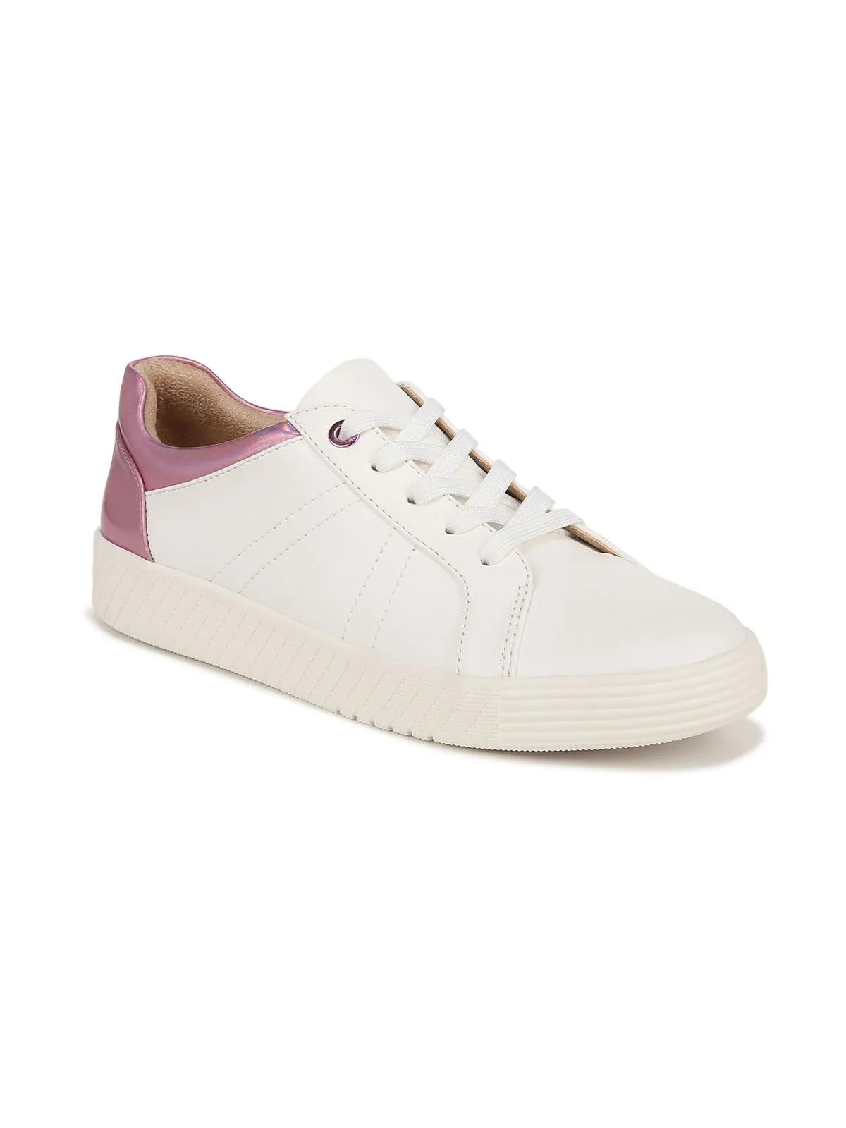 Neela Womens Faux Leather Casual and Fashion Sneakers