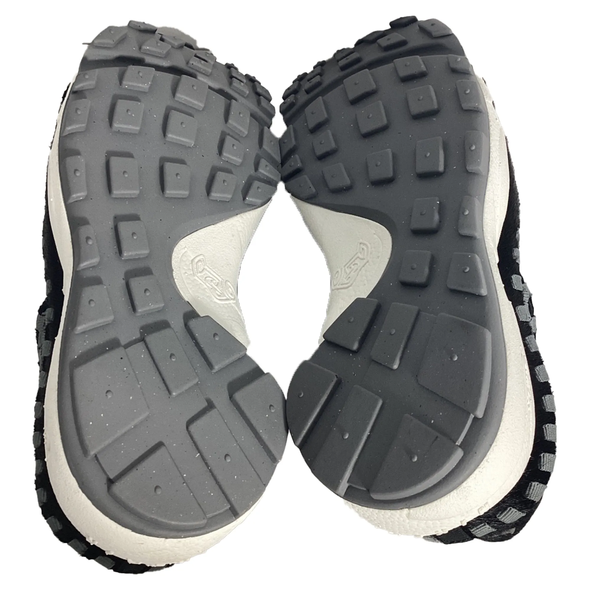 Nike Air Footscape Woven Sneakers in Black Pony Hair