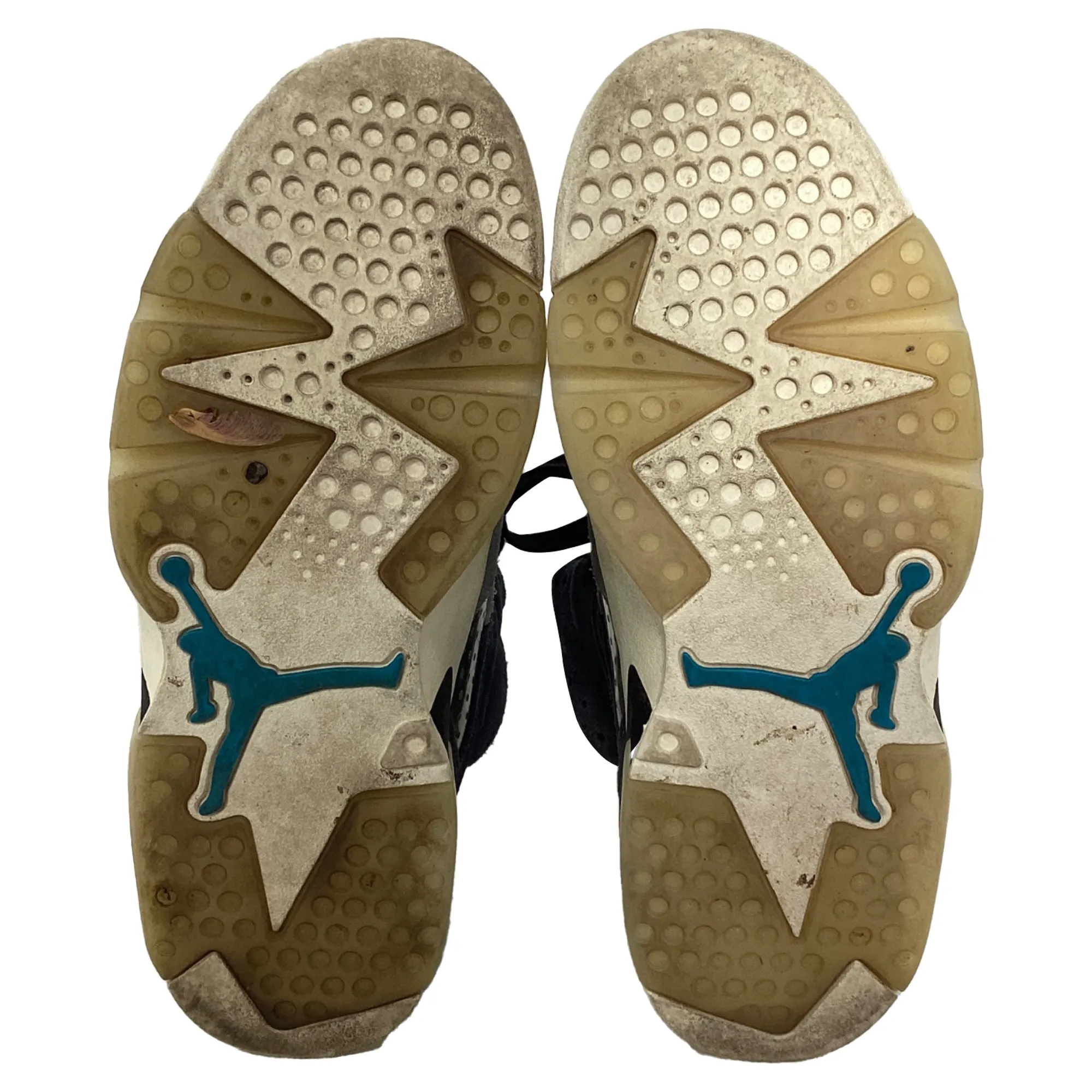 Nike Air Jordan 6 Retro Tech Chrome Sneakers in Grey Suede
