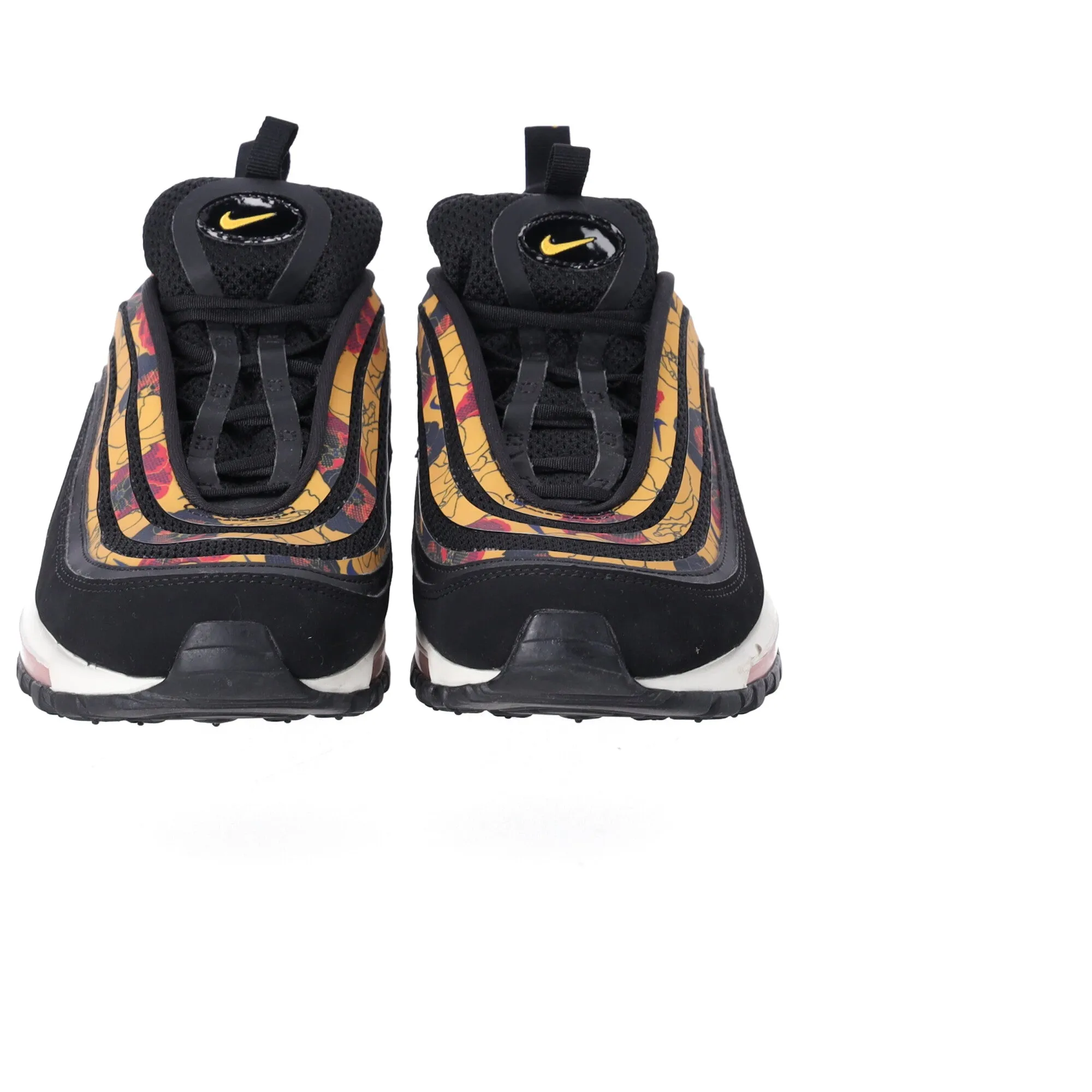 Nike Air Max 97 SE Floral Sneakers in Black Synthetics in Black Synthetic