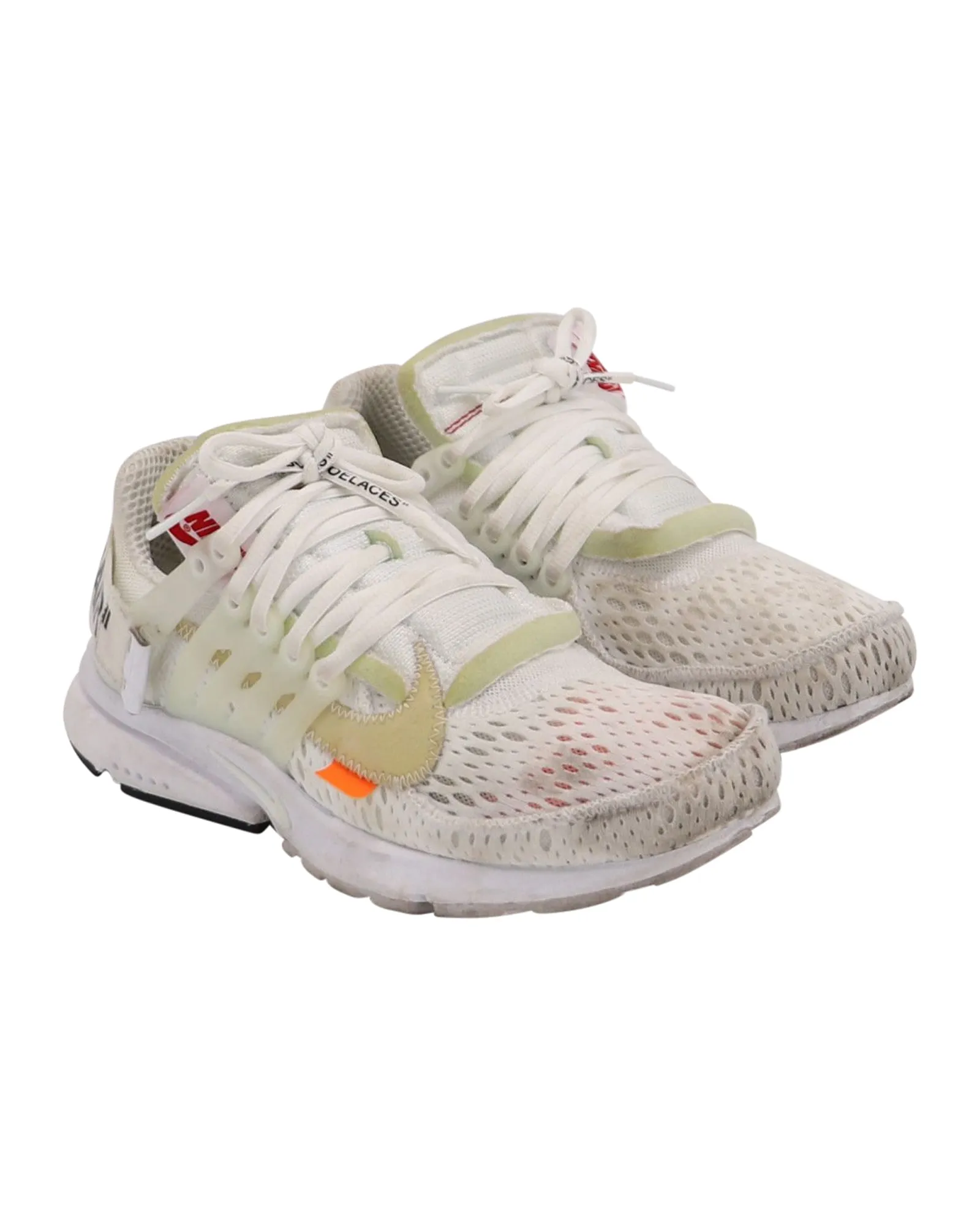 Nike Off-White x Air Presto Sneakers in White Synthetic