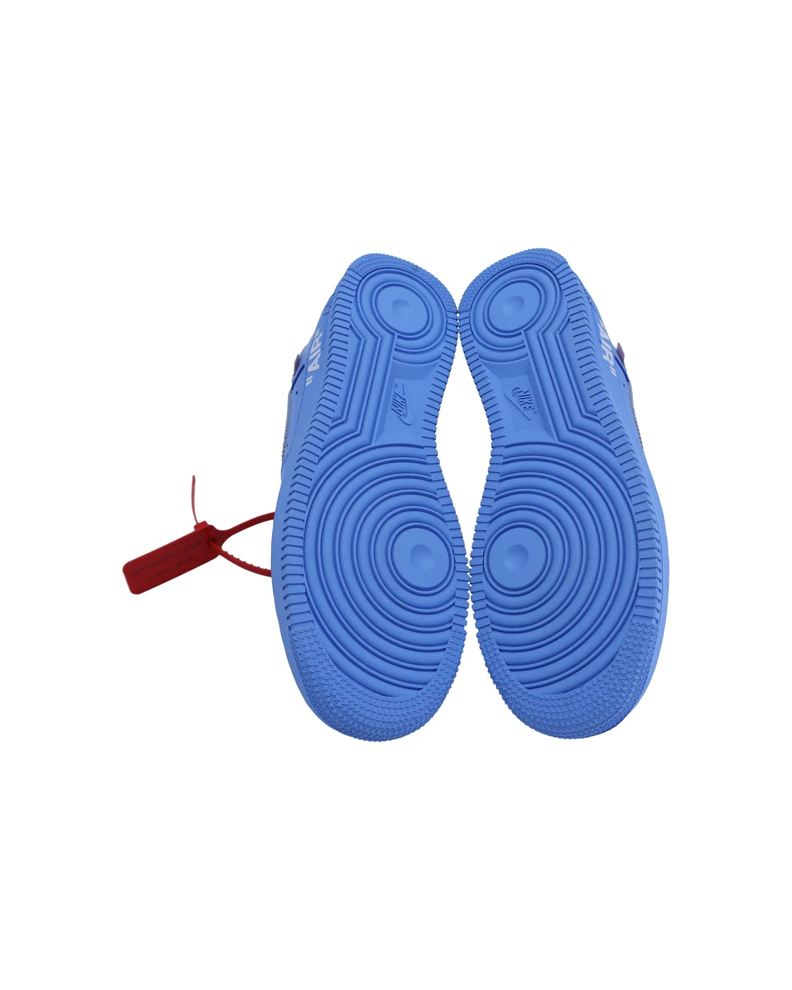 Nike x Off-White Air Force 1 Low '07 "MCA University Blue" Sneakers in Blue Leather