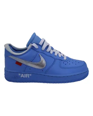 Nike x Off-White Air Force 1 Low '07 "MCA University Blue" Sneakers in Blue Leather