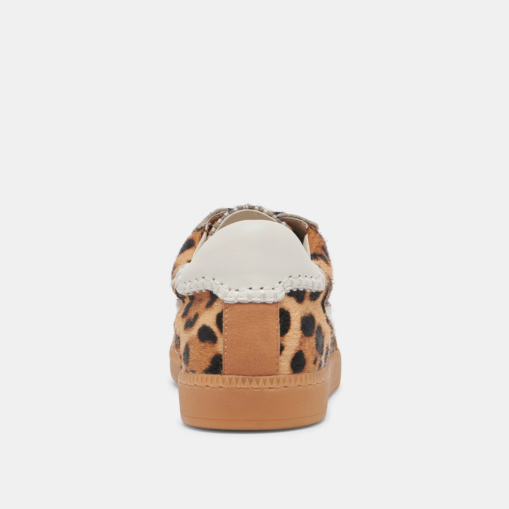 NOTICE STITCH WIDE SNEAKERS DK LEOPARD CALF HAIR