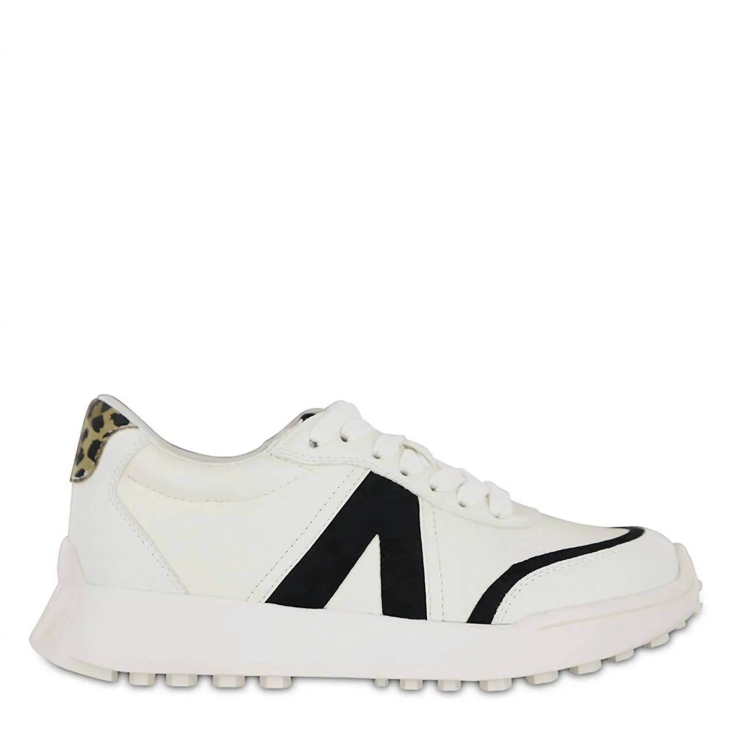 Out On The Town Sneakers In White