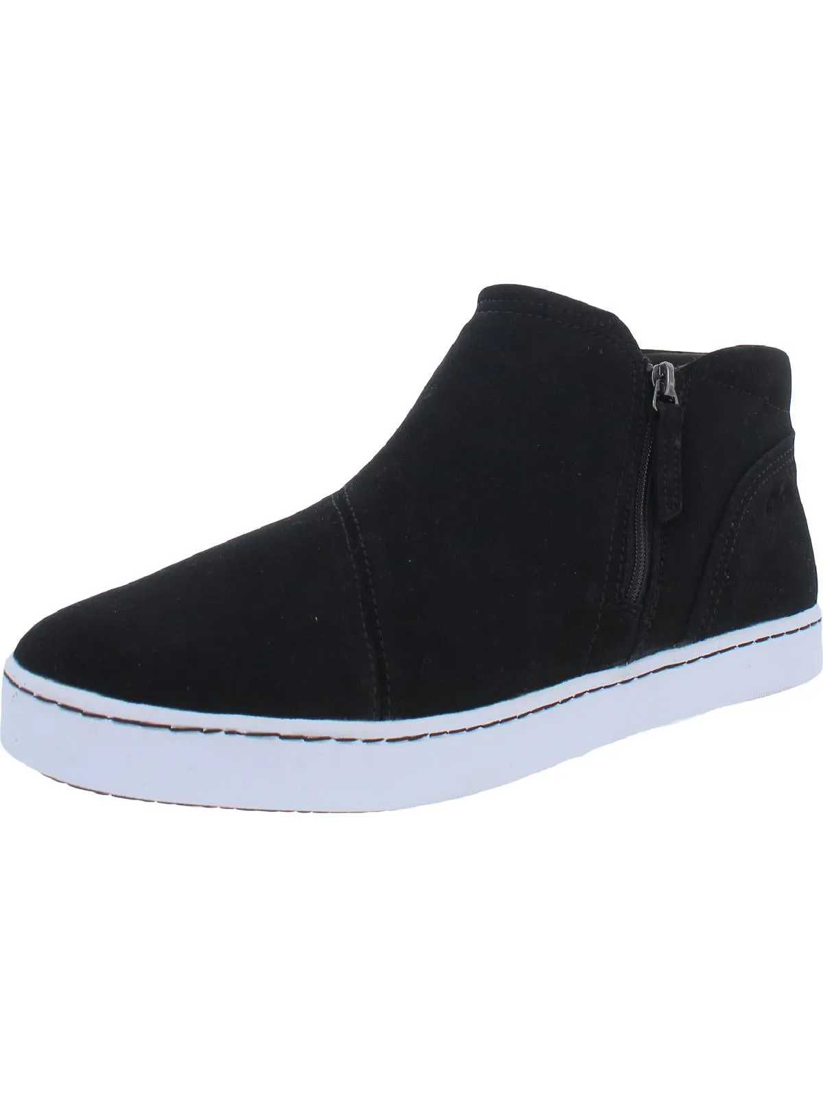 Pawley Adwin Womens Suede Slip-On Casual and Fashion Sneakers