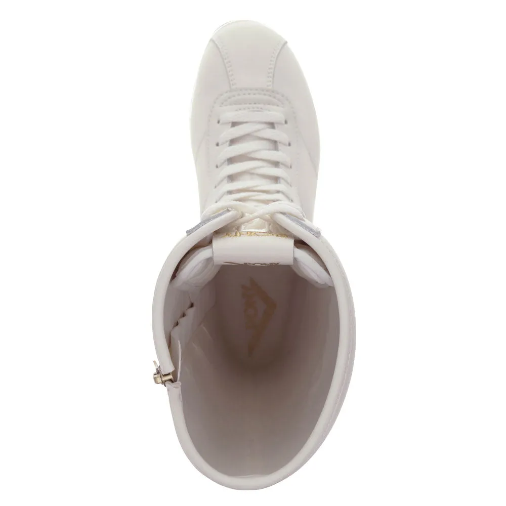 PONY Womens KO-80 Extra High Genuine Leather Premium Lace Up Athletic Sneaker Shoe