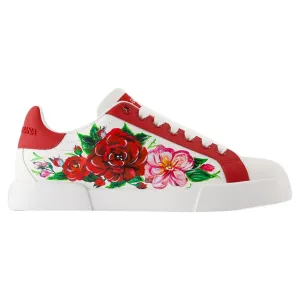 Port.light Strobel Sneakers - Dolce&Gabbana - Leather - White