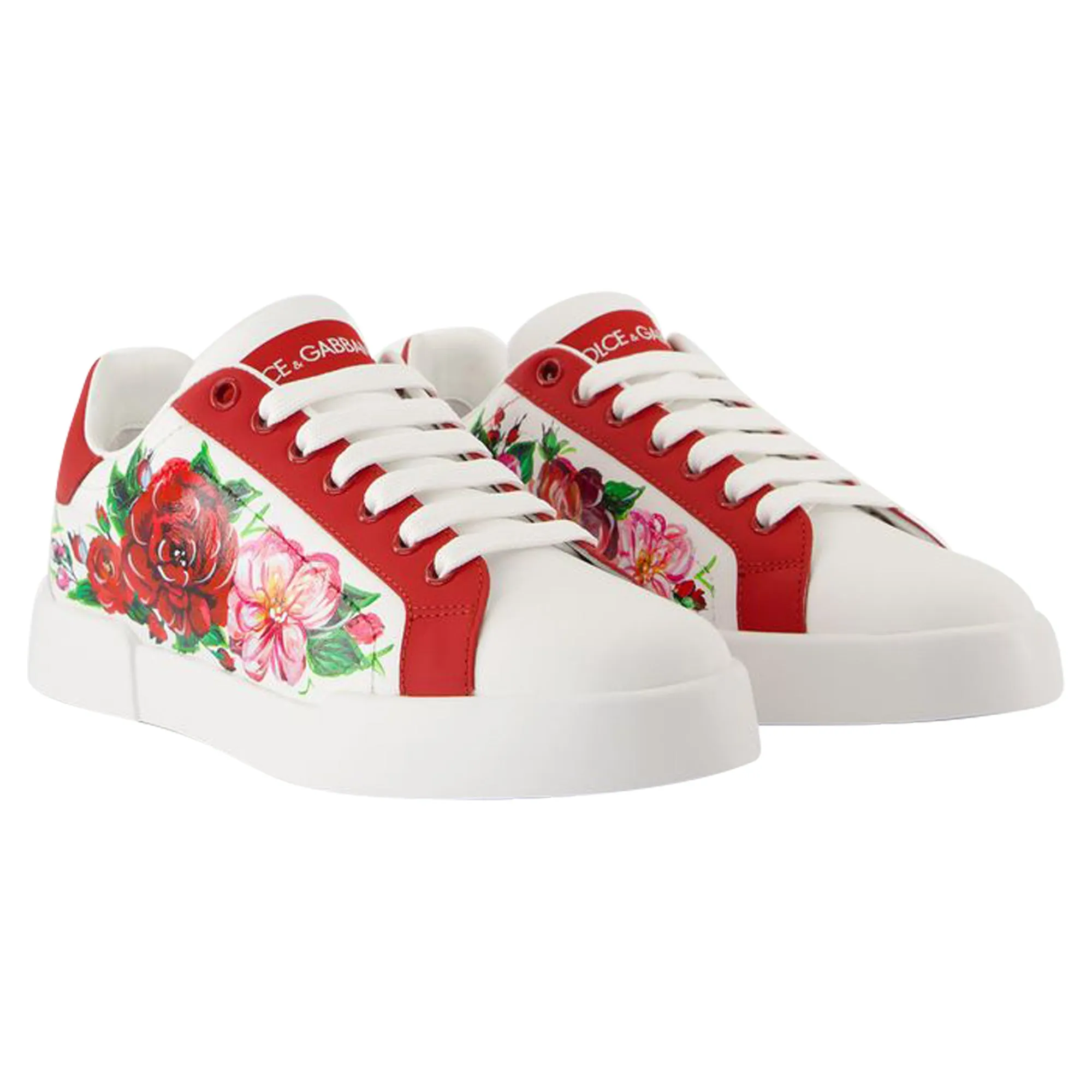Port.light Strobel Sneakers - Dolce&Gabbana - Leather - White