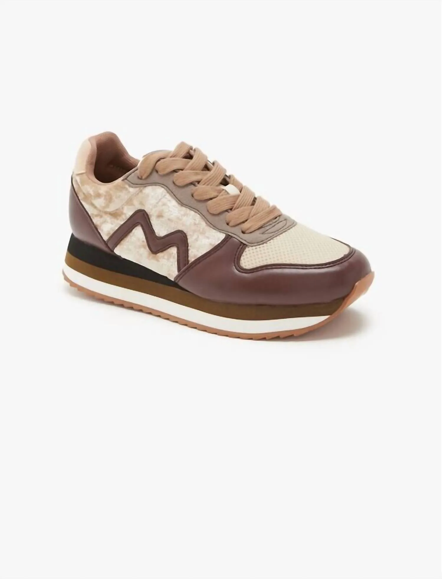 Remix3S Sneaker In Tan