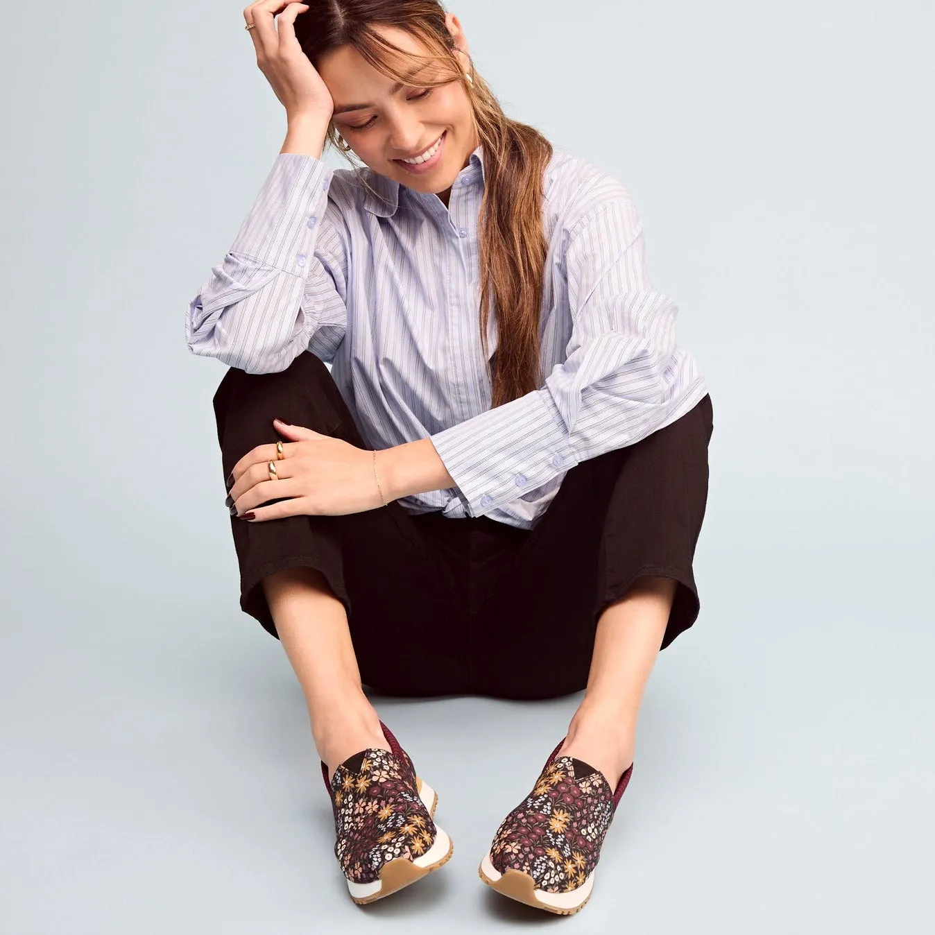 Resident 2.0 Black Wildflowers Sneaker