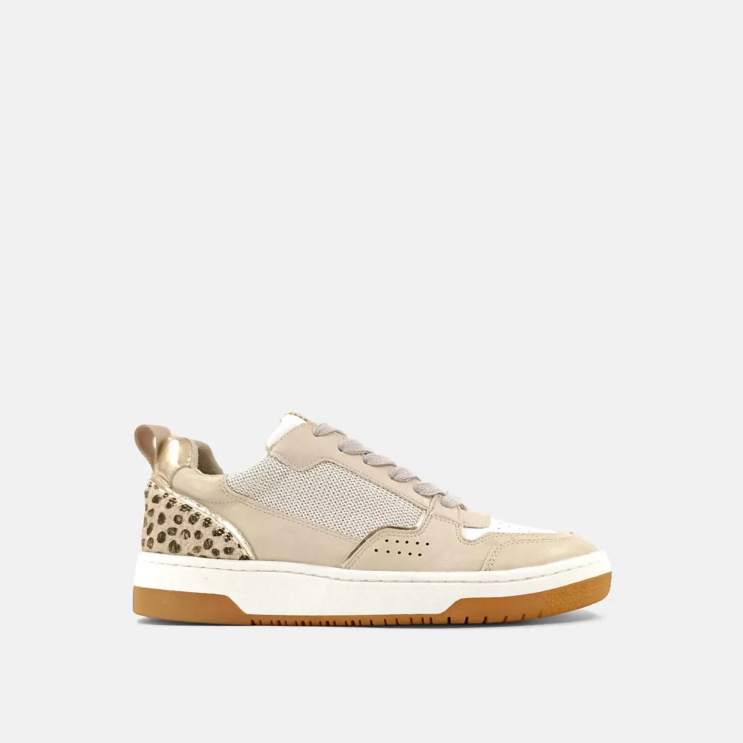 Romi Sneaker In Gold Cheetah