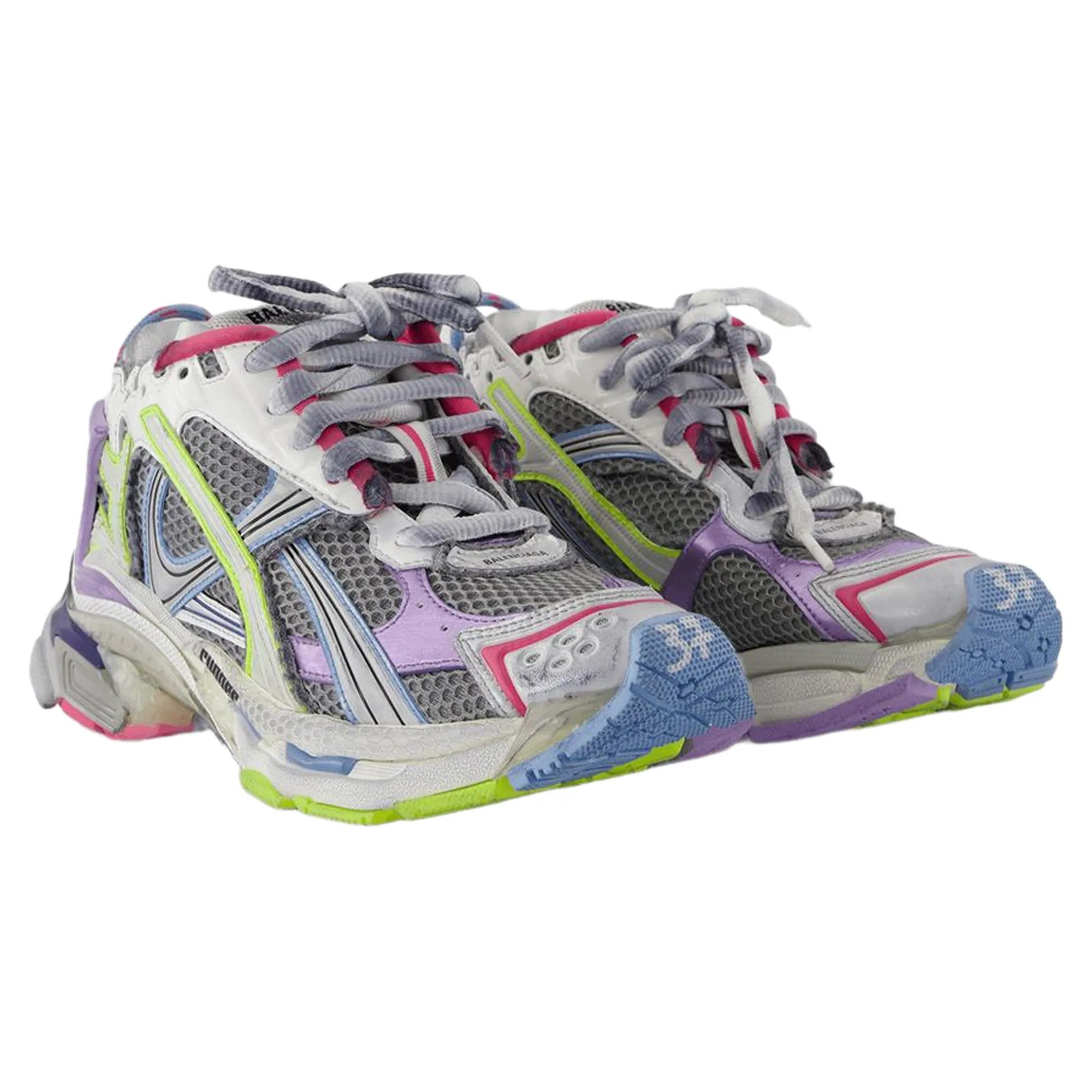Runner Gradient Sneakers - Balenciaga - Synthetic - Multicolor