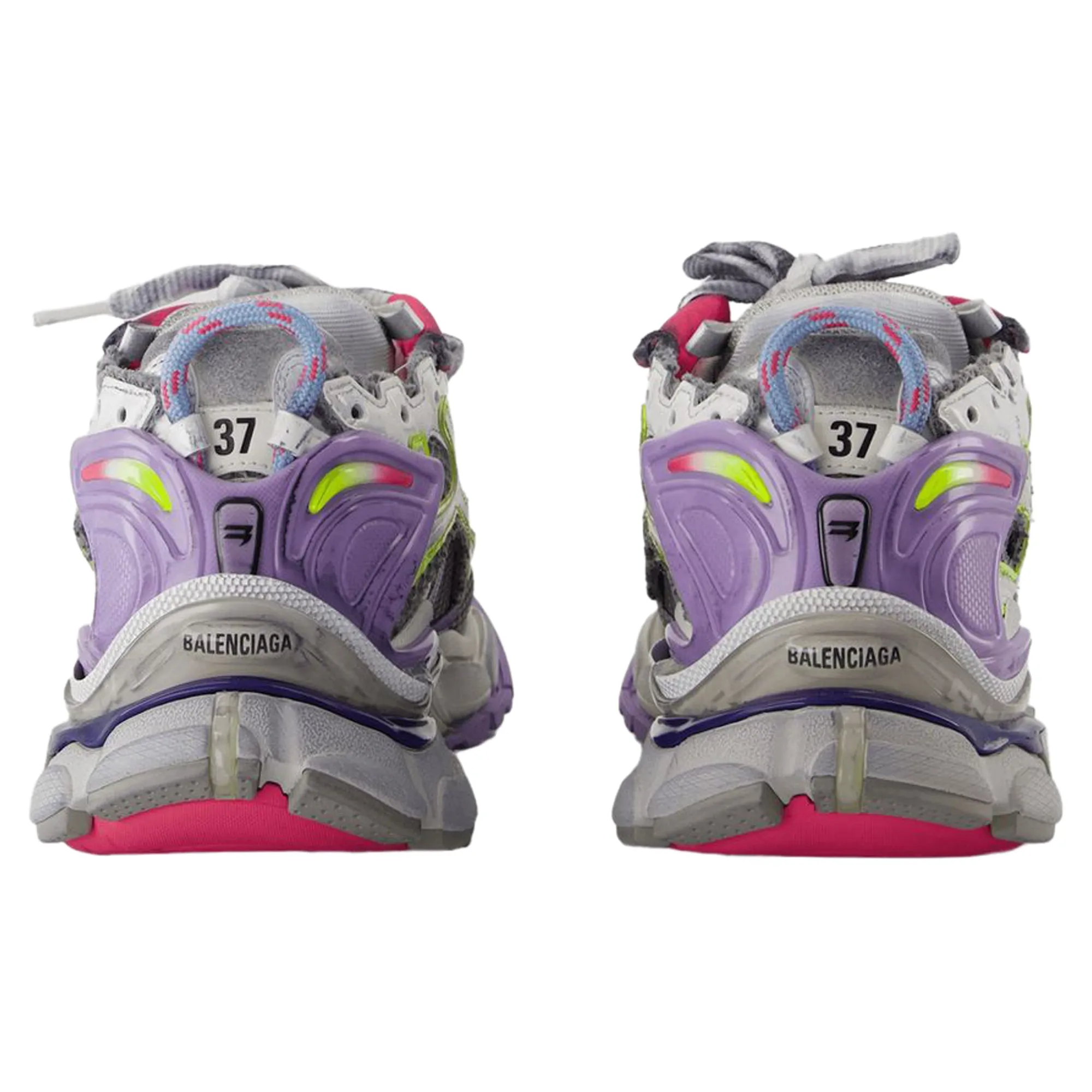 Runner Gradient Sneakers - Balenciaga - Synthetic - Multicolor