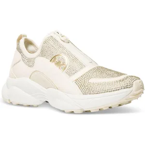 Sami Zip Womens Rhinestone Rubber Casual And Fashion Sneakers