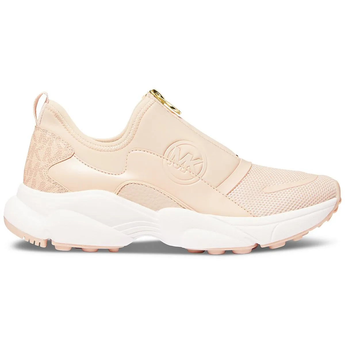 Sami Zip Womens Rhinestone Rubber Casual And Fashion Sneakers