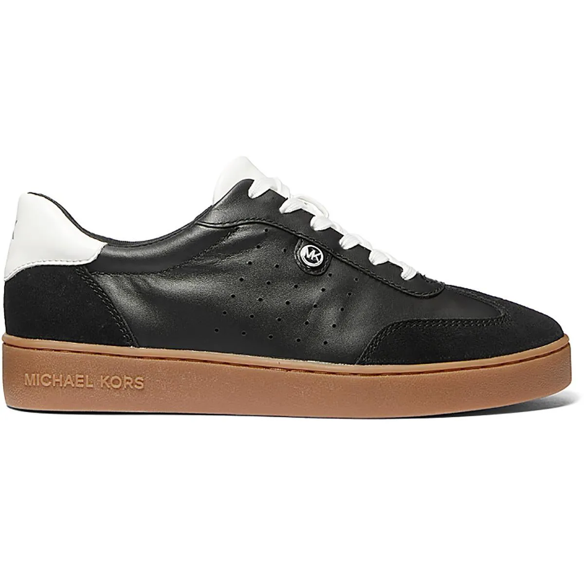 Scotty Lace Up Womens Logo Leather Casual And Fashion Sneakers