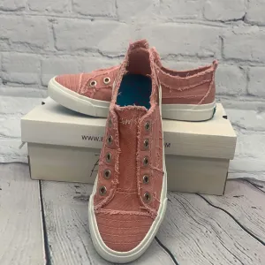 Smoked Twill Sneaker In Dusty Pink Hipster
