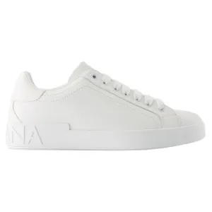 Sneakers - Dolce&Gabbana - Leather - White