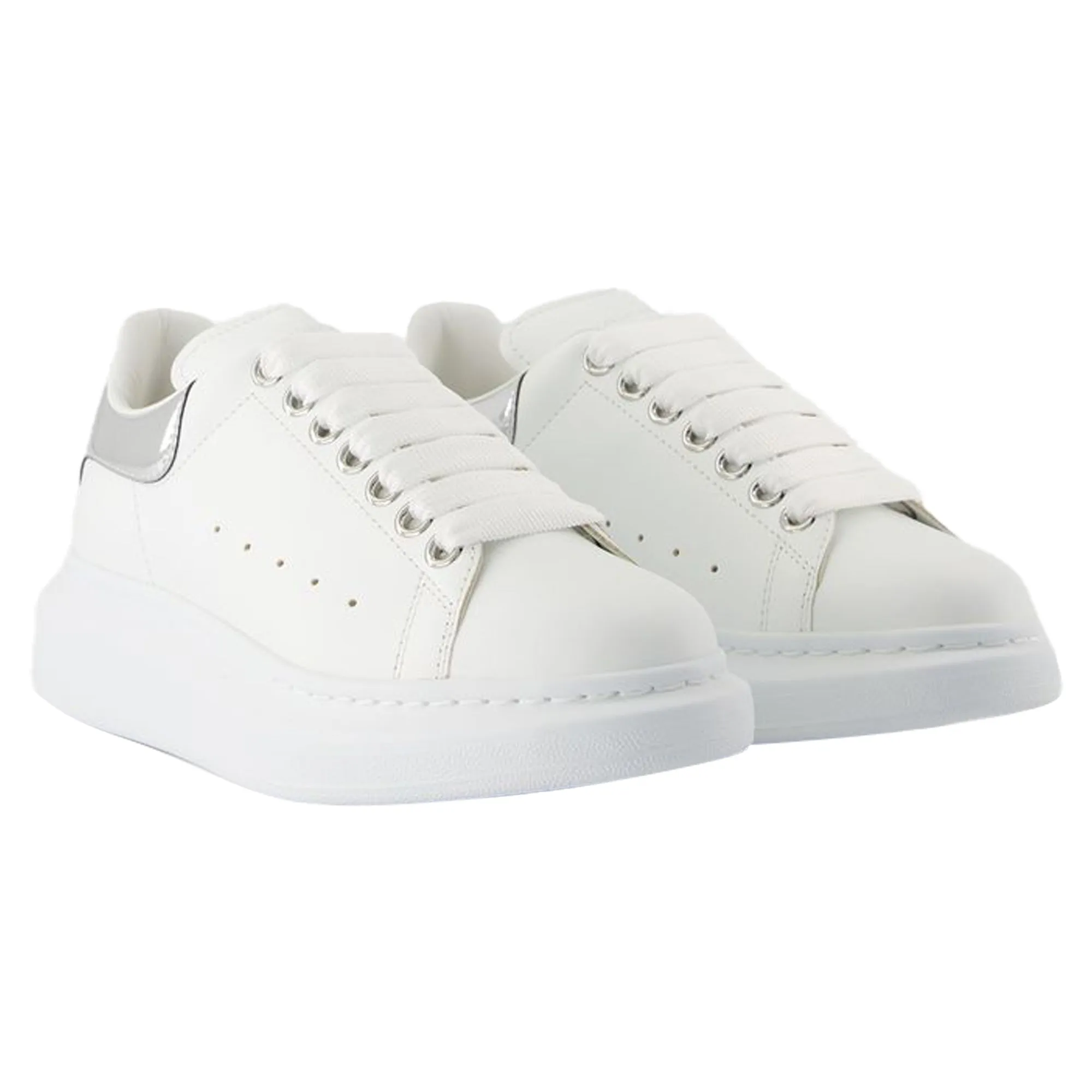 Sneakers Oversized - Alexander McQueen - Leather - White