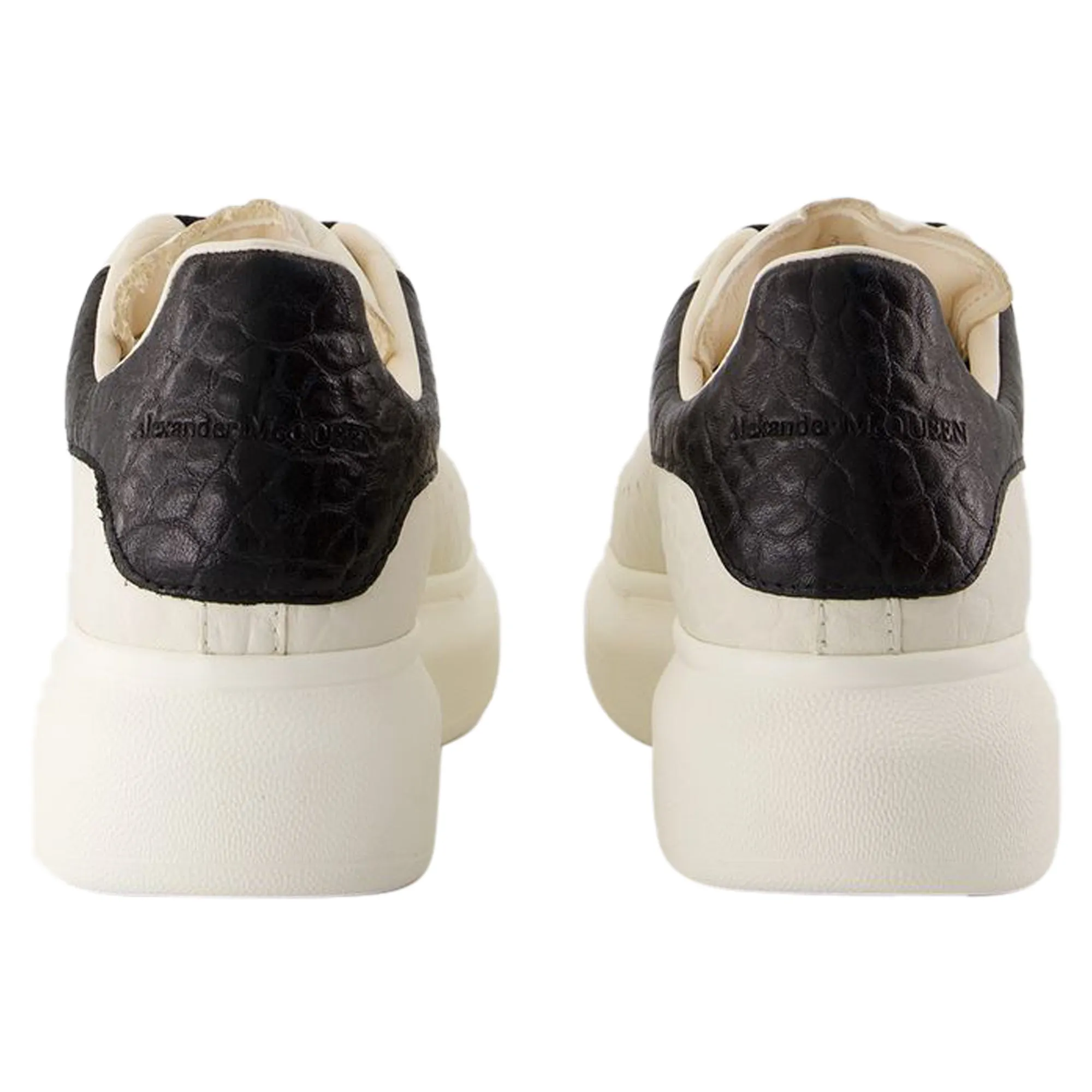 Sneakers Oversized - Alexander McQueen - Leather - White