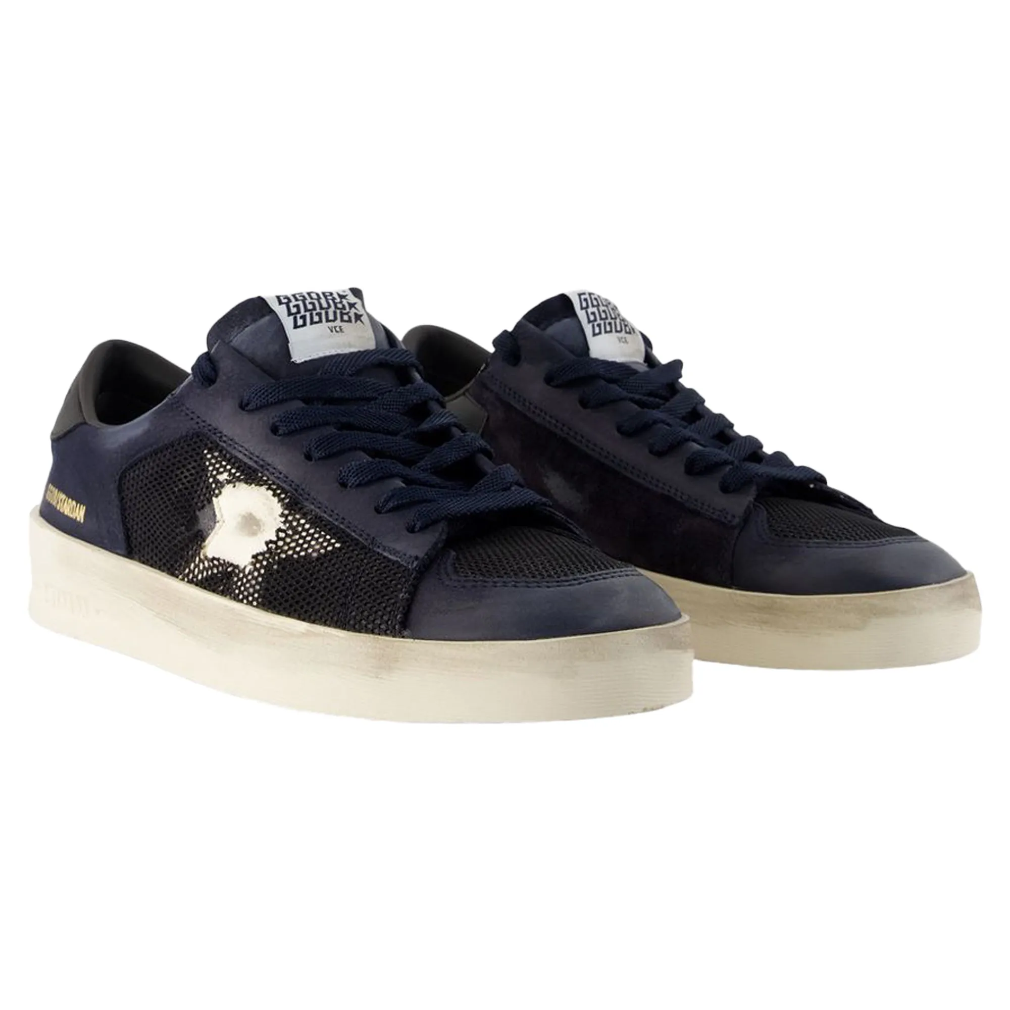 Stardan Sneakers - Golden Goose Deluxe Brand - Leather - Blue