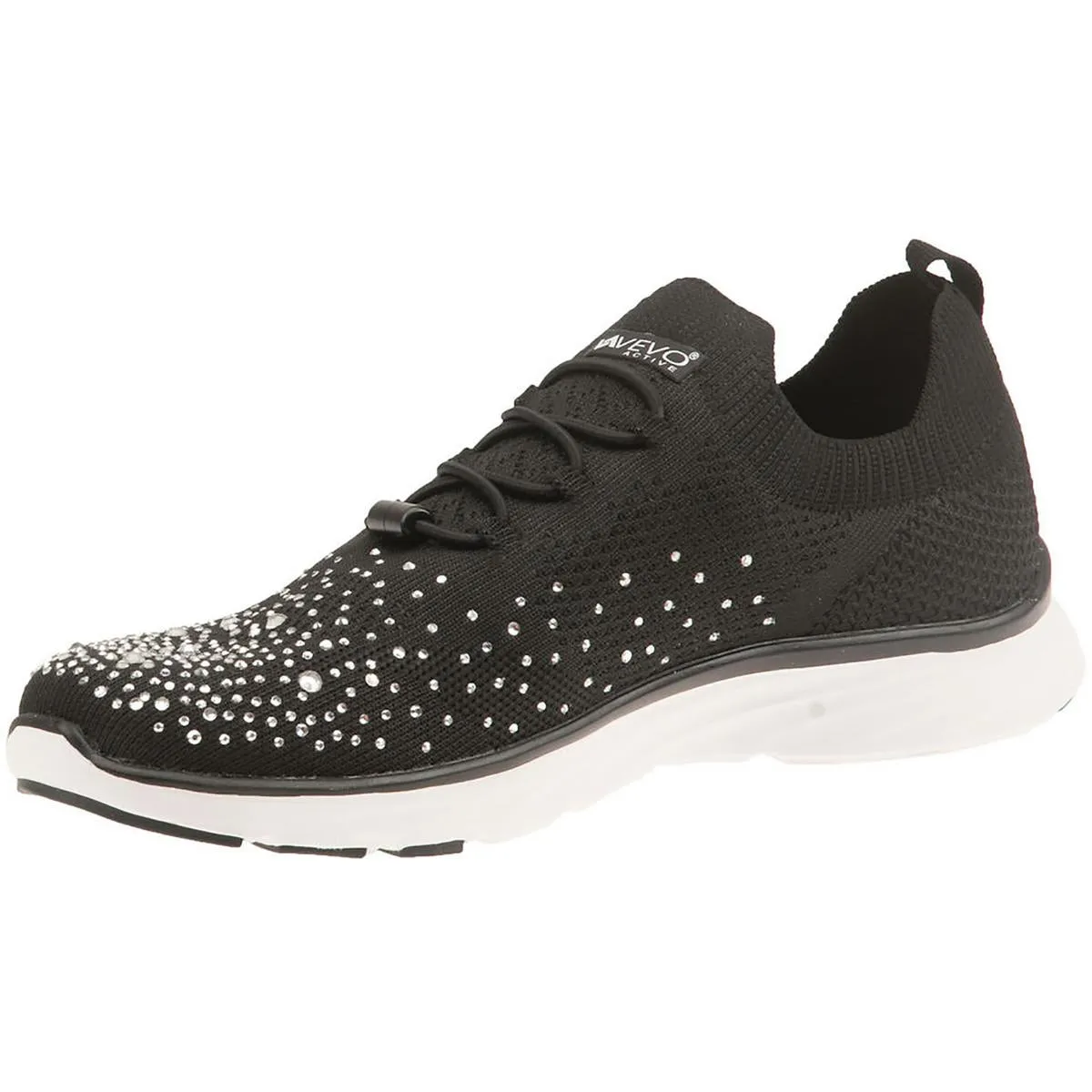 Steffi Rhinestone Womens Lifestyle Rhinestone Casual And Fashion Sneakers