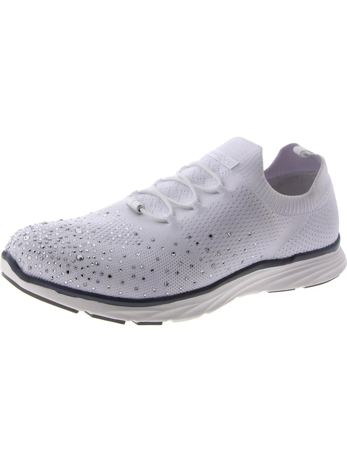 Steffi Rhinestone Womens Lifestyle Rhinestone Casual And Fashion Sneakers