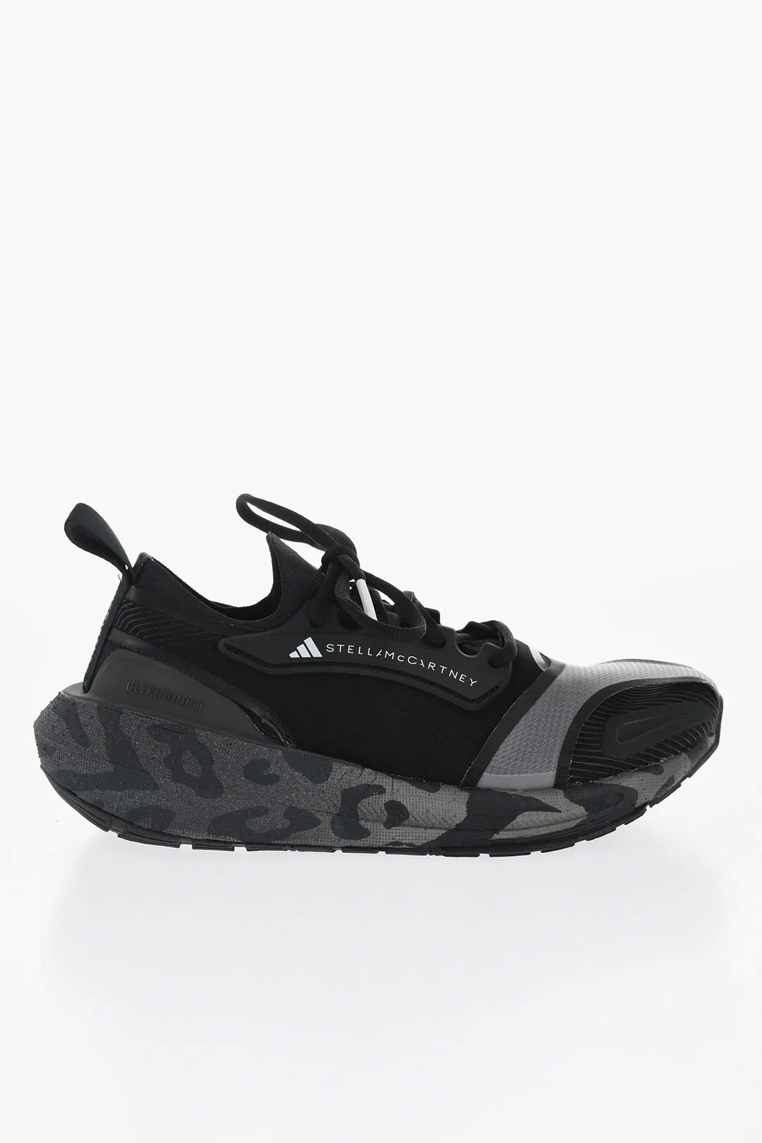 Stella Mccartney Adidas Fabric Low-Top Sneakers With Animal Motif