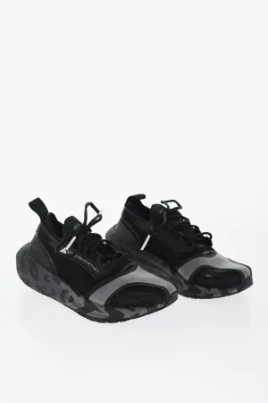 Stella Mccartney Adidas Fabric Low-Top Sneakers With Animal Motif