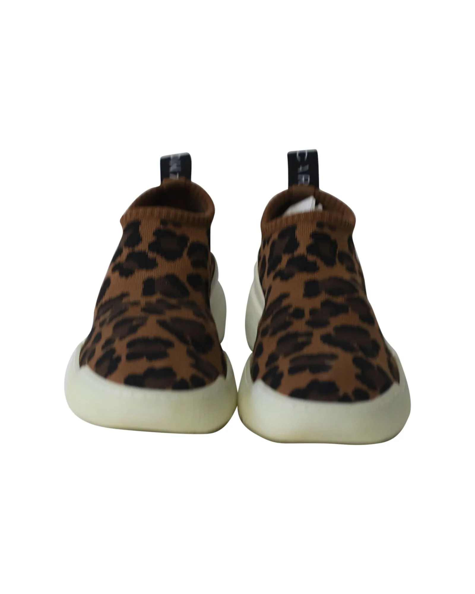 Stella Mccartney Slip-On Sneakers in Leopard Print Jacquard Knit