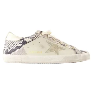 Super Star Sneakers - Golden Goose Deluxe Brand - Leather - Beige