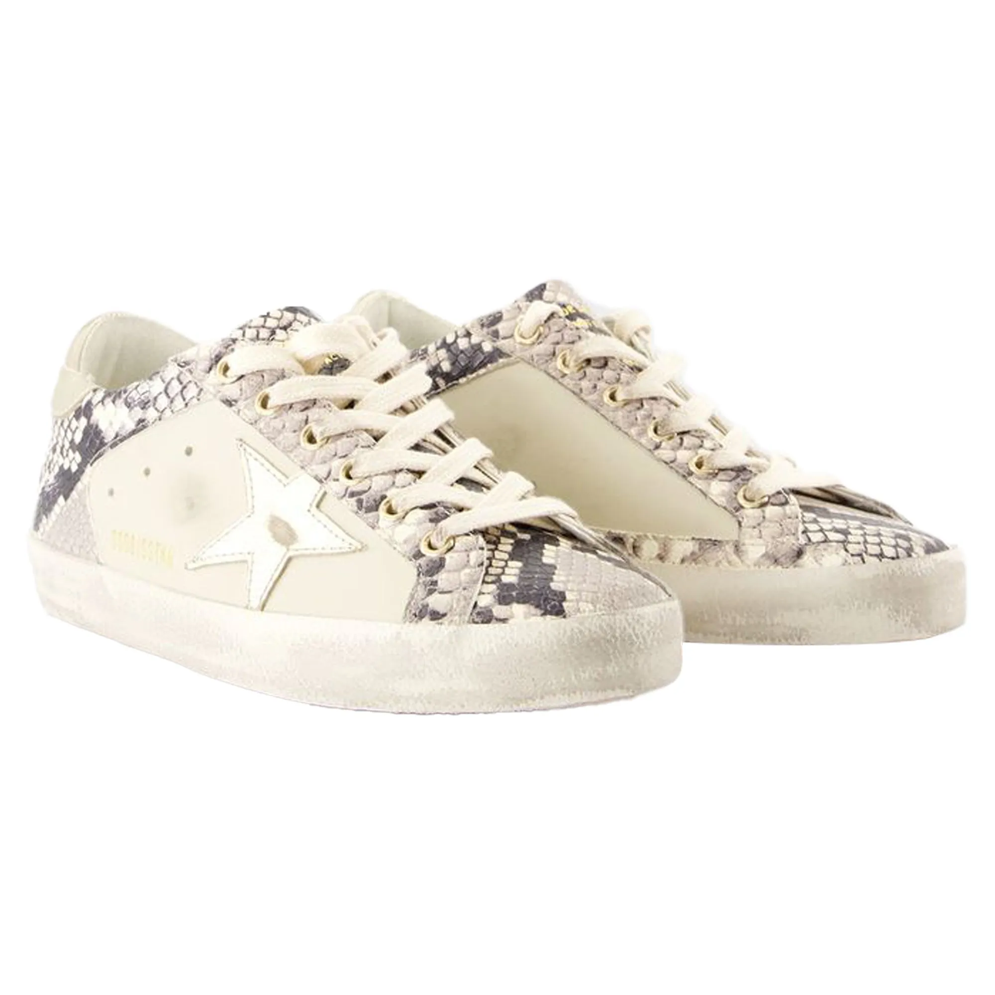 Super Star Sneakers - Golden Goose Deluxe Brand - Leather - Beige