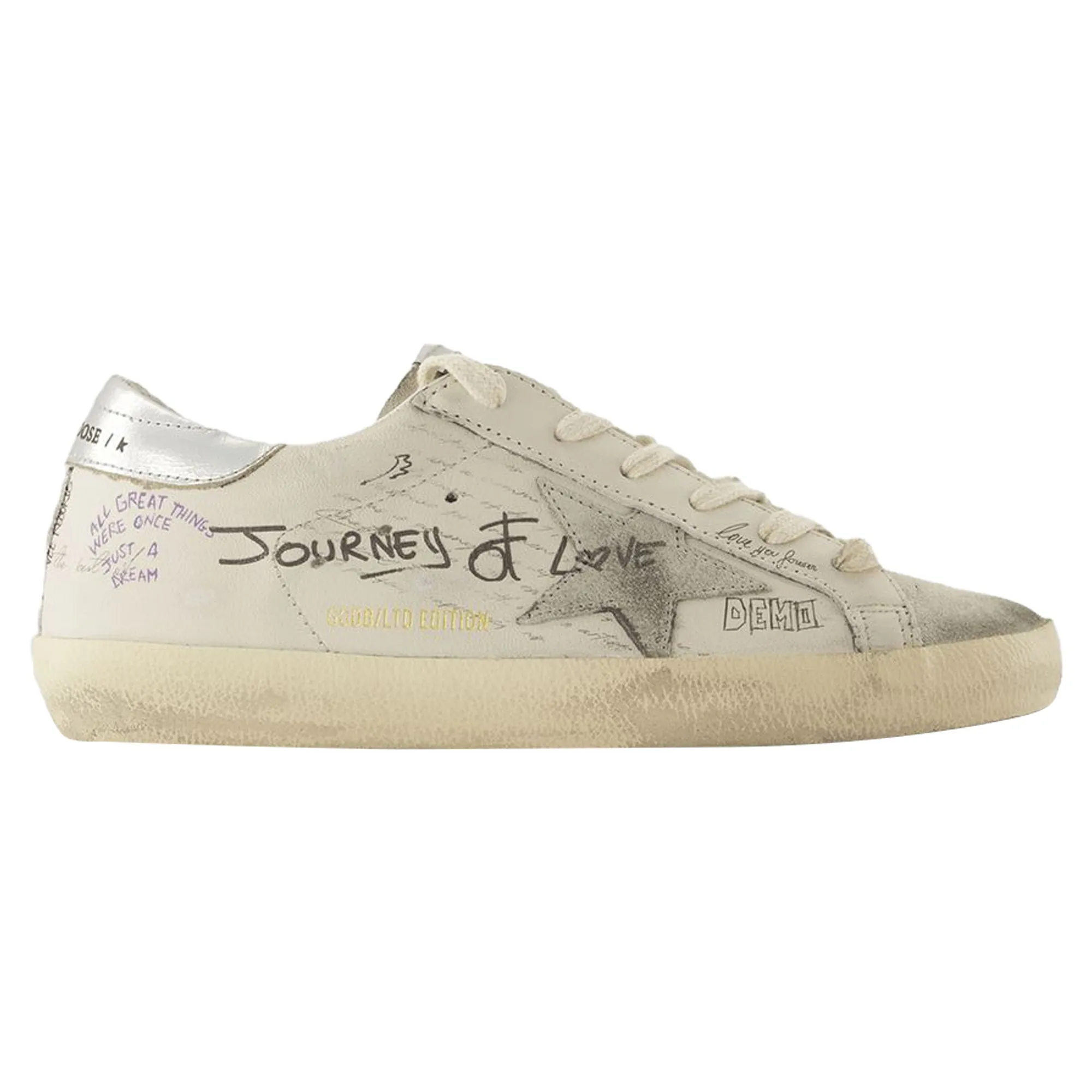 Super Star Sneakers - Golden Goose Deluxe Brand - Leather - White