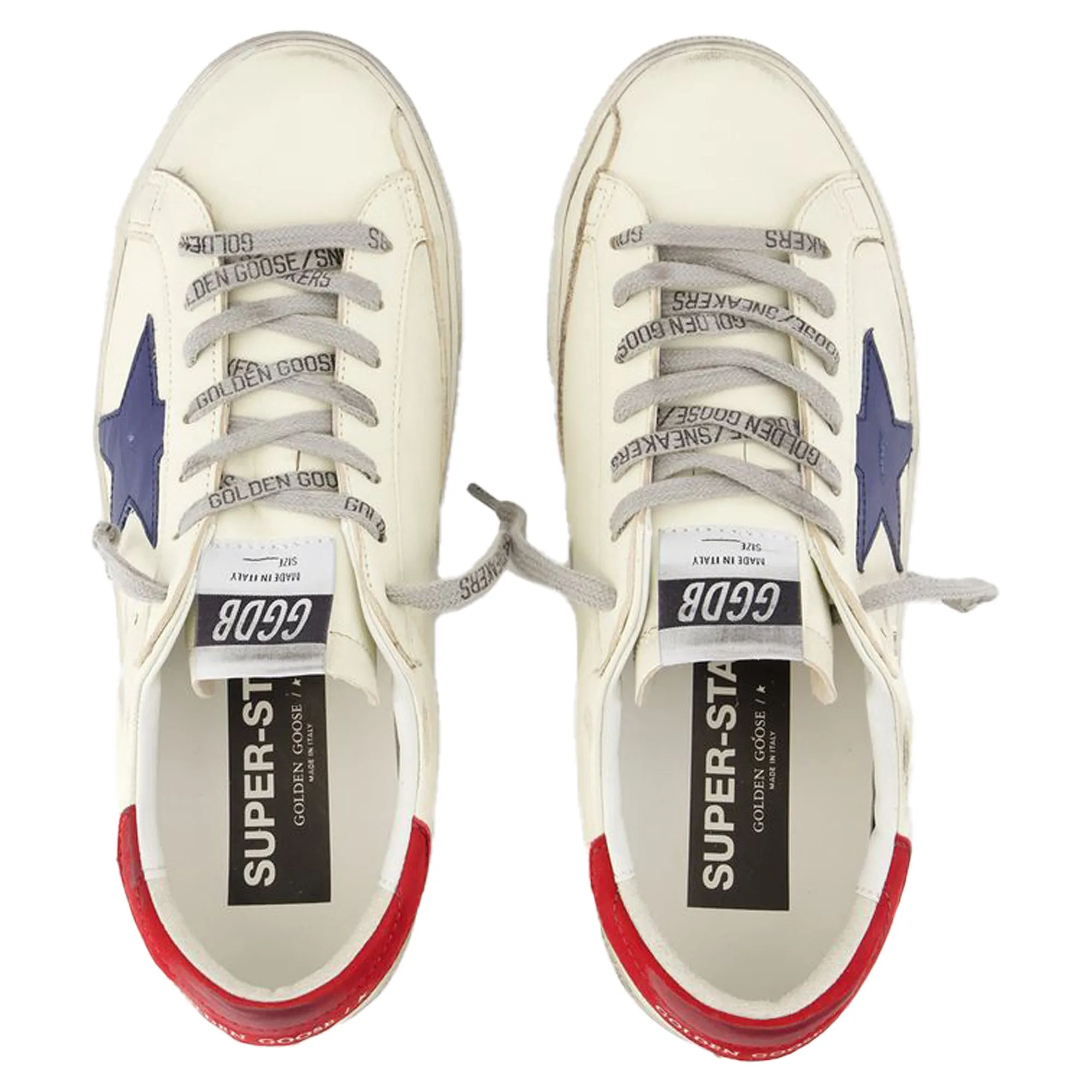 Super Star Sneakers - Golden Goose Deluxe Brand - Leather - White