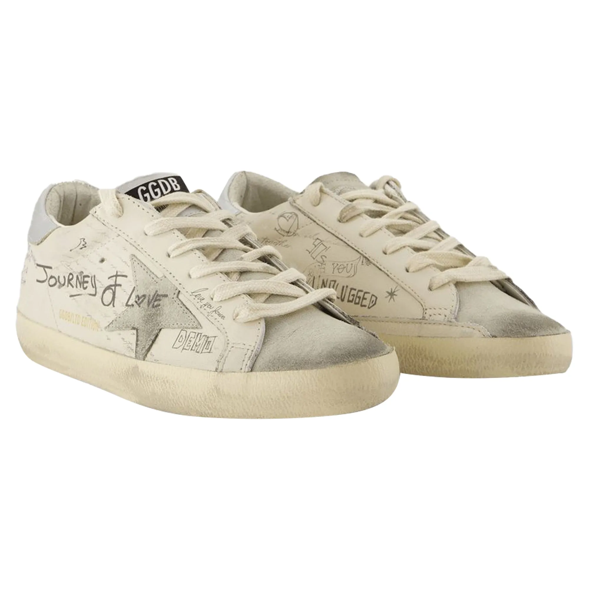 Super Star Sneakers - Golden Goose Deluxe Brand - Leather - White