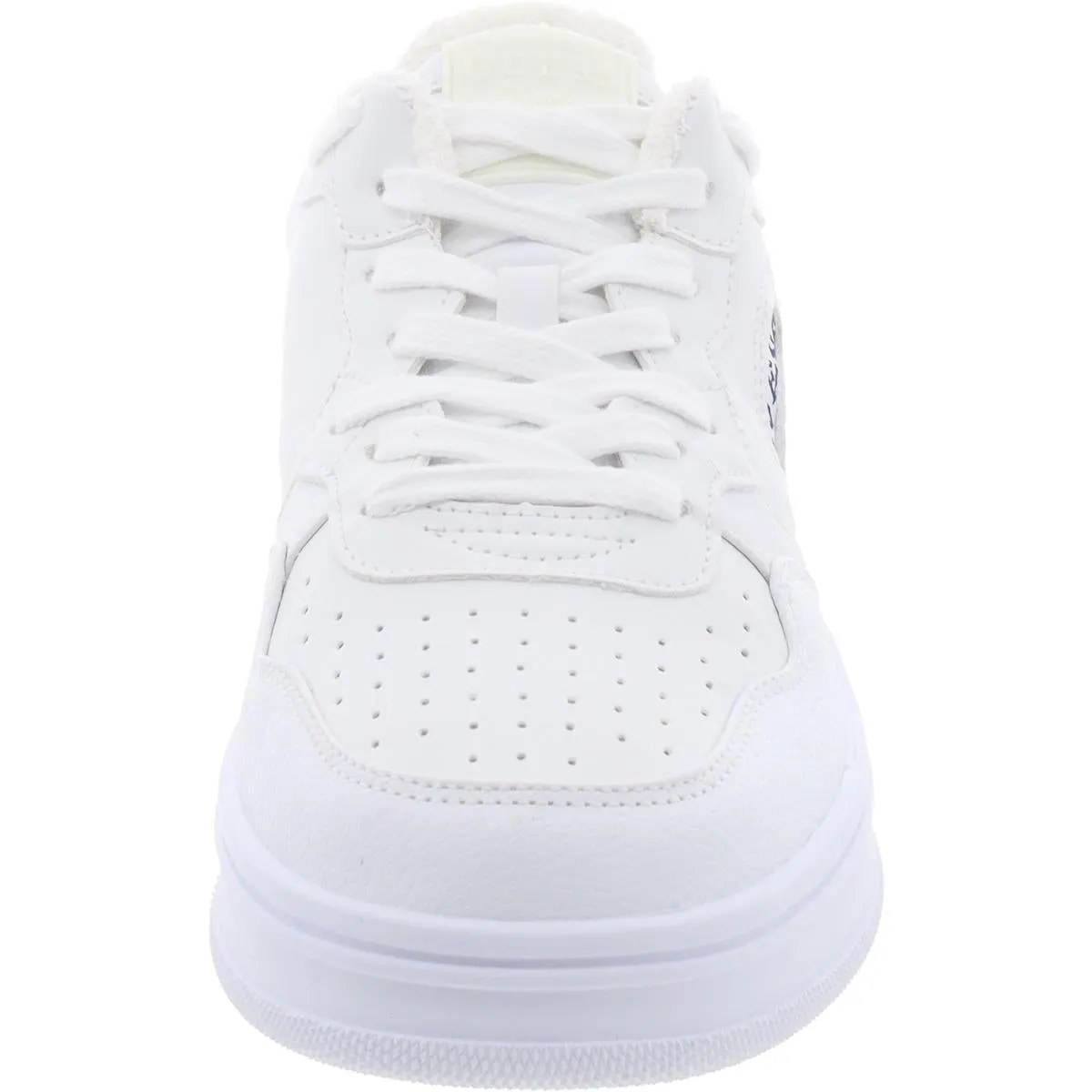 Sybela Womens Lace-Up Faux Leather Casual And Fashion Sneakers