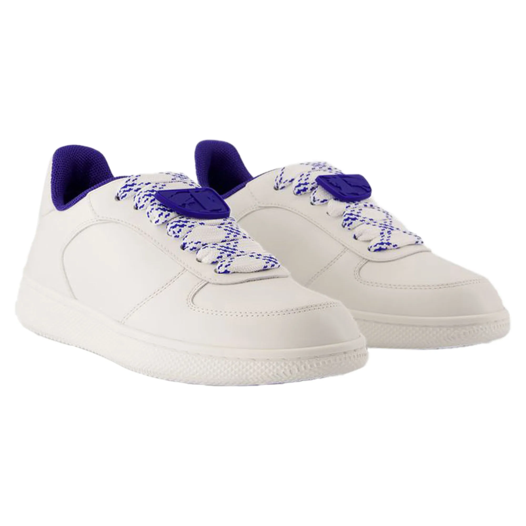 Terrace Sneakers - Burberry - Leather - White