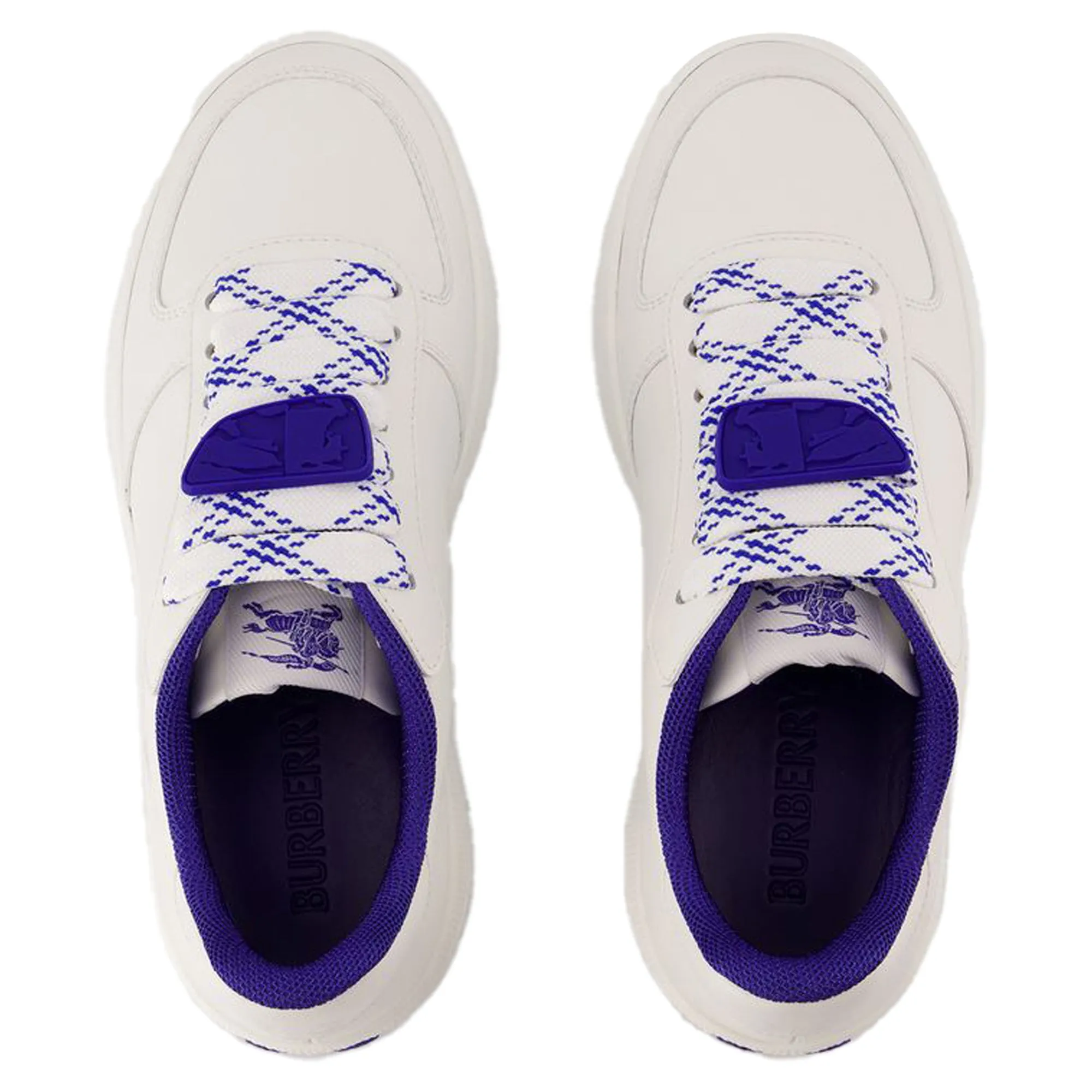 Terrace Sneakers - Burberry - Leather - White
