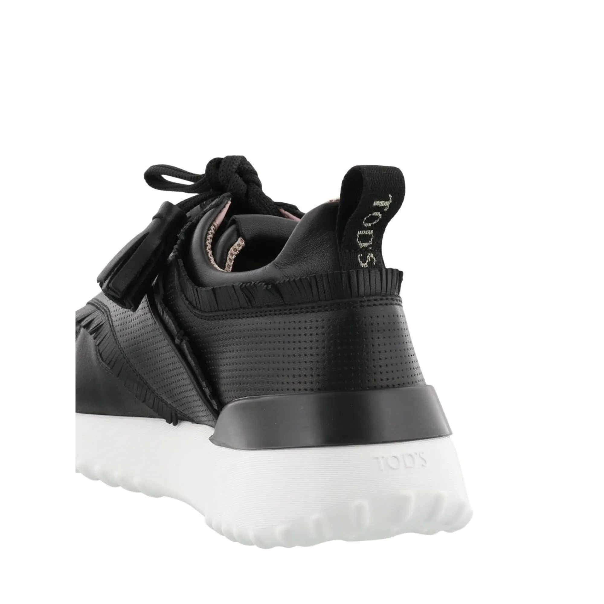 Tod's Fringed Leather Sneakers