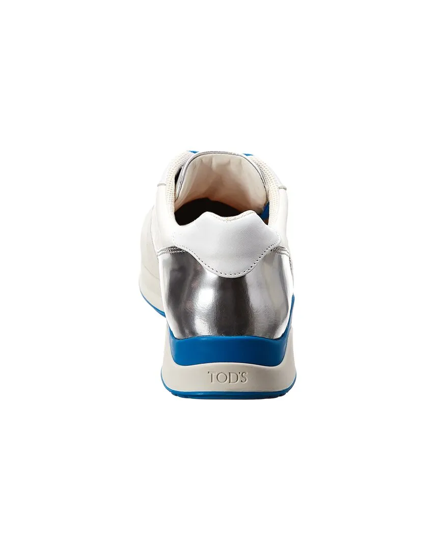 TODs Suede & Leather Sneaker
