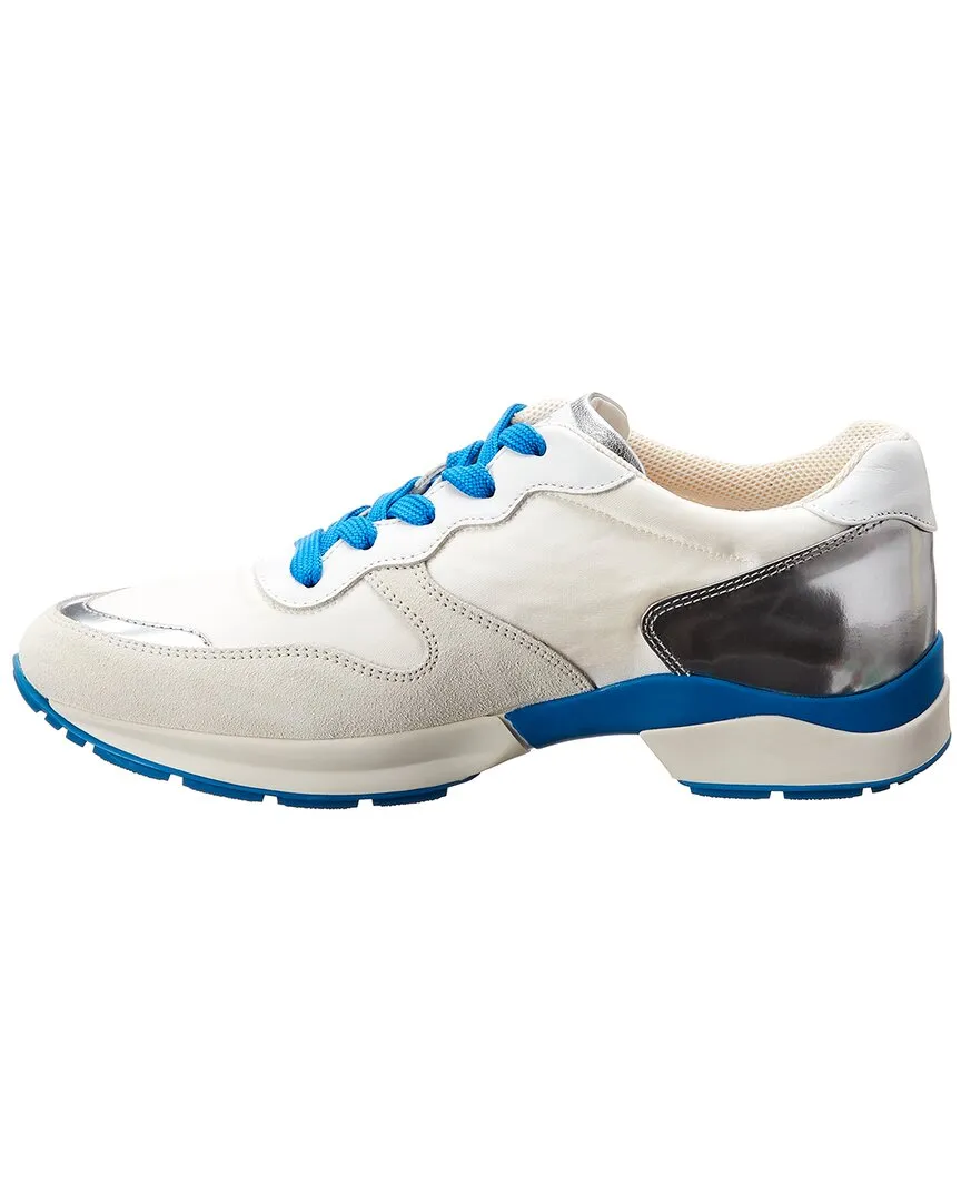 TODs Suede & Leather Sneaker