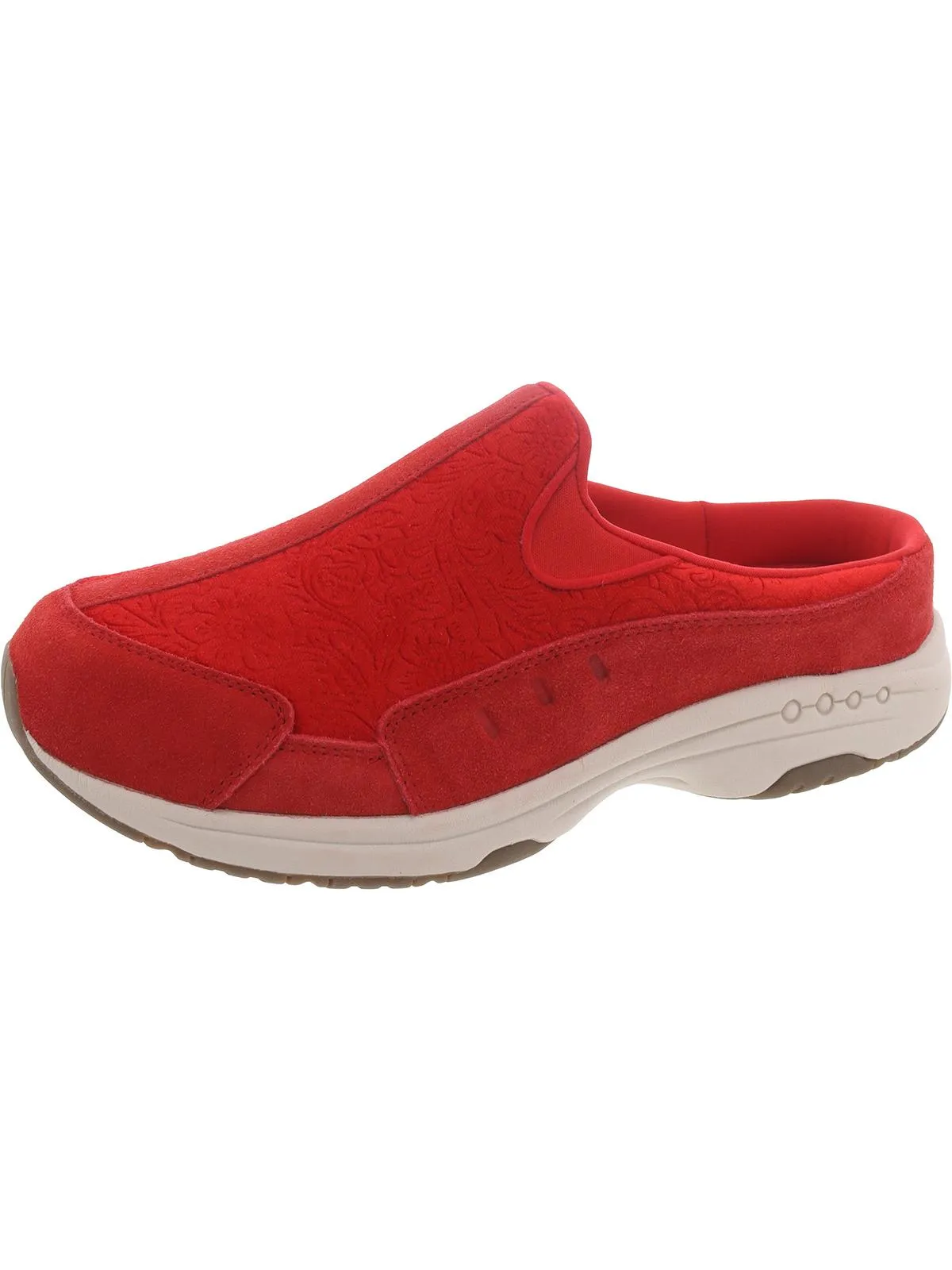 Traveltime 303 Womens Metallic Suede Fashion Sneakers