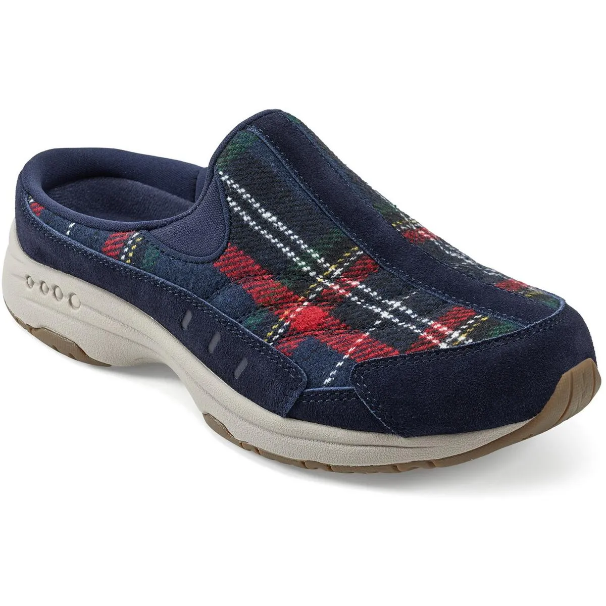 Traveltime 303 Womens Metallic Suede Fashion Sneakers