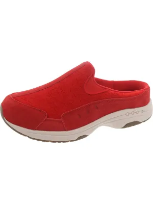 Traveltime 303 Womens Metallic Suede Fashion Sneakers