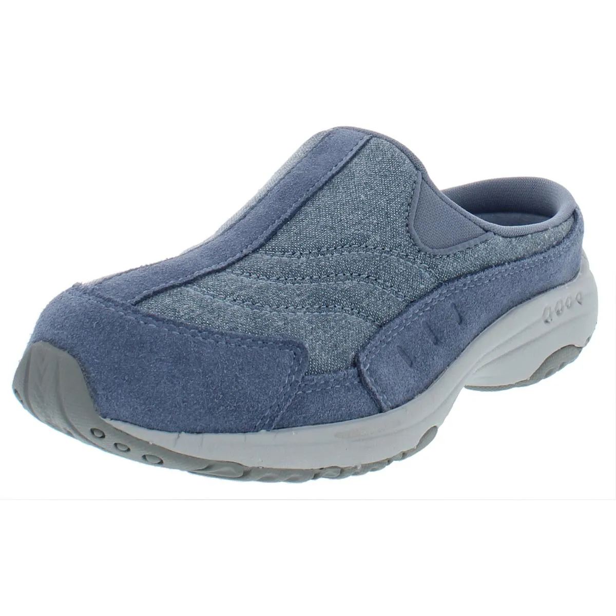Traveltime 303 Womens Metallic Suede Fashion Sneakers
