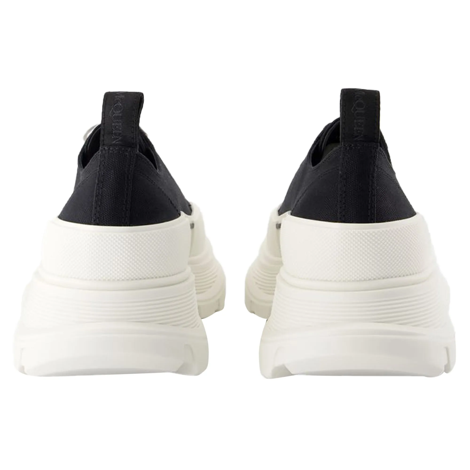 Tread Slick Sneakers - Alexander McQueen - Canvas - Black